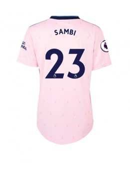 Arsenal Albert Sambi Lokonga #23 Ausweichtrikot für Frauen 2022-23 Kurzarm